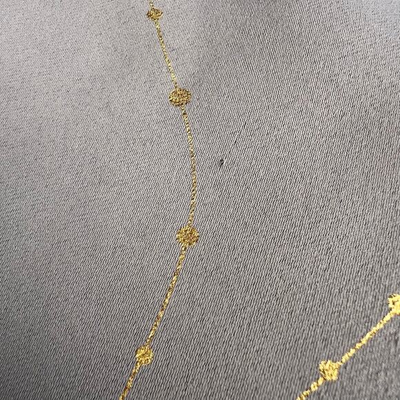 2 Panels Blackout Curtains Dark Gray Gold Accents Grommet Hanging 52” x 84” READ - Picture 3 of 13